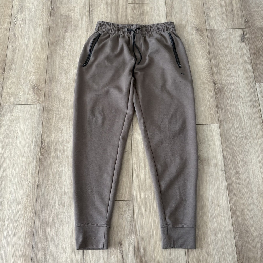 LEG3ND Pants Mens‎ Medium Green Gray Heather Jogger Sweatpants Moisture Wicking